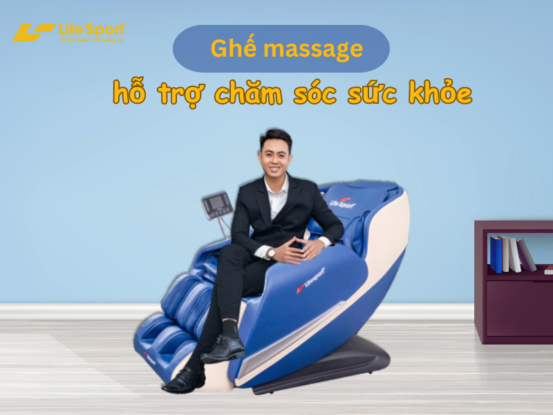 Mua ghế massage Bạc Liêu - Giá rẻ, chính hãng - Lifesport