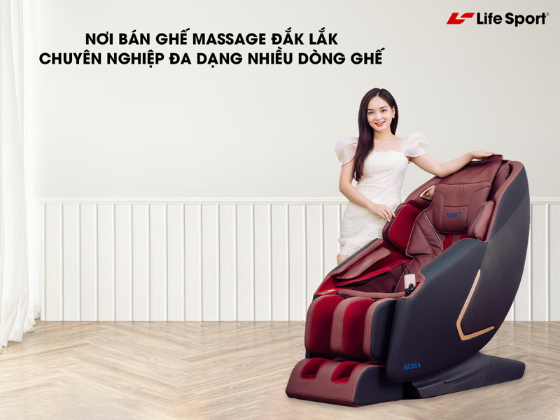 Nơi bán ghế massage Đắk Lắk chuyên nghiệp, đa dạng nhiều dòng ghế