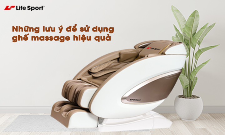 Những lưu ý khi sử dụng ghế massage Vĩnh Phúc hiệu quả