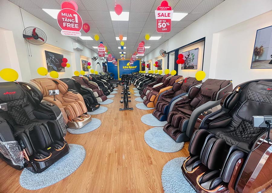 Ghế Massage Điều Khiển Bằng Giọng Nói Tại Nam Định