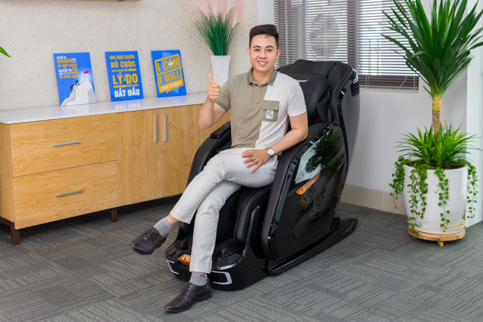 Life Sport địa điểm bán ghế massage Long An uy tín chất lượng