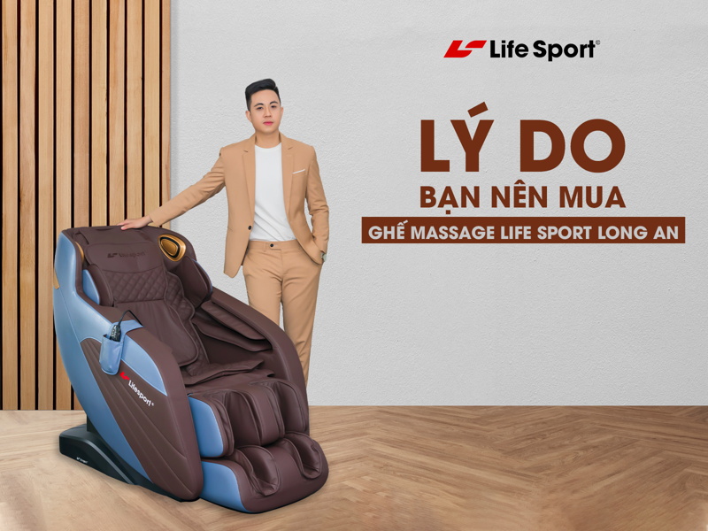 Lý do bạn nên mua ghế massage Long An tại Life Sport