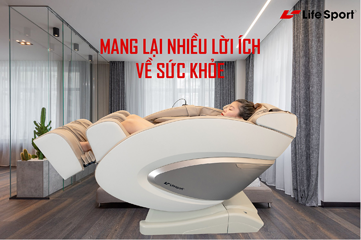 Lợi ích của việc sử dụng ghế massage toàn thân cho sức khỏe