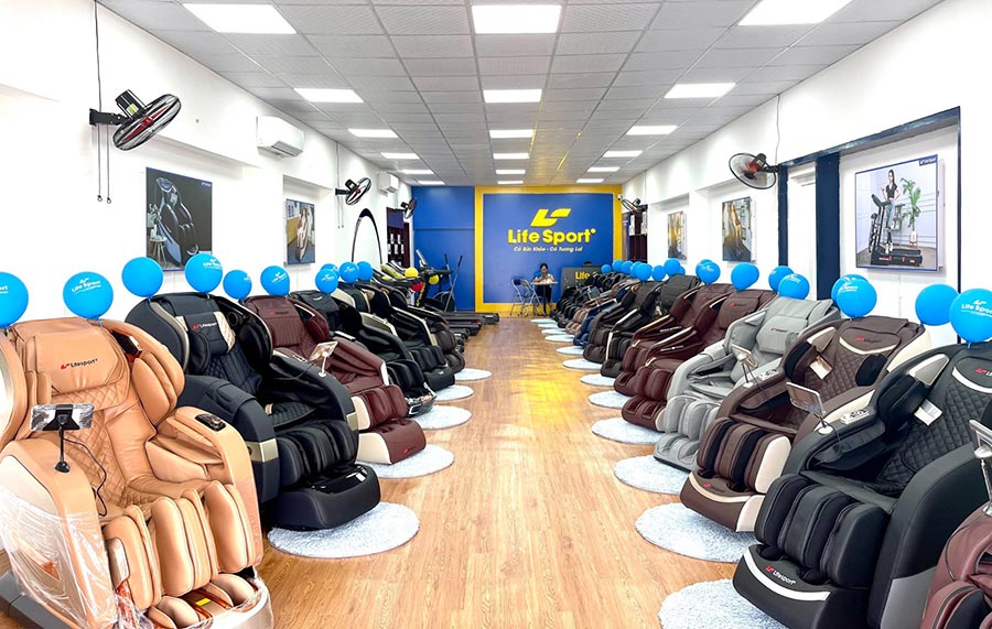 Cửa Hàng Ghế Massage, Máy Chạy Bộ, Xe Đạp Tạp Lifesport Nam Định