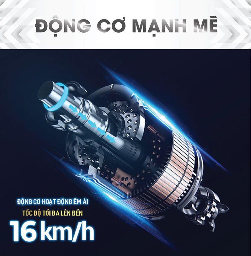 Động cơ máy chạy bộ có chức năng gì?