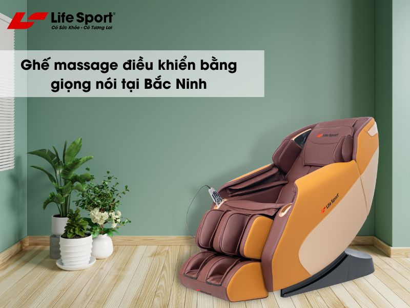 Ghế massage điều khiển bằng giọng nói tại Bắc Ninh