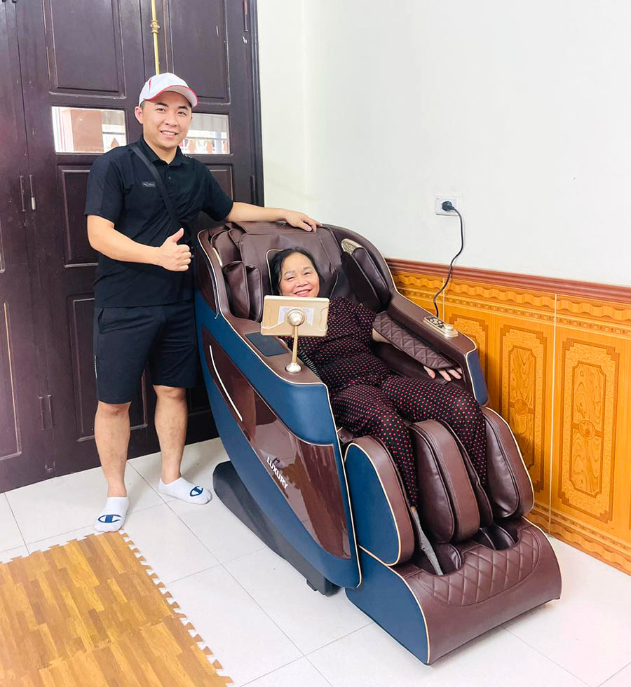 Ghế Massage Điều Khiển Bằng Giọng Nói - Thông Minh, Tiện Lợi