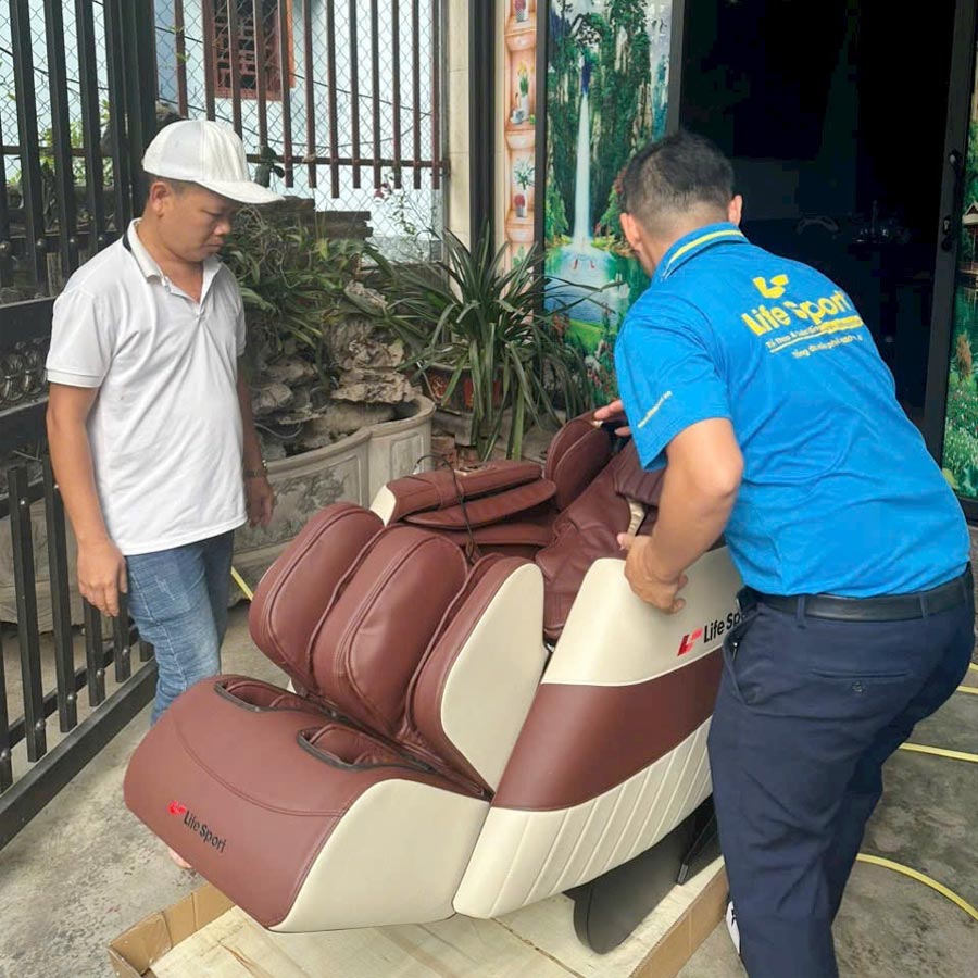 Anh Bắc Ở Vũng Tàu Đã Chọn Ghế Massage LS-789 Tặng Ba Mẹ