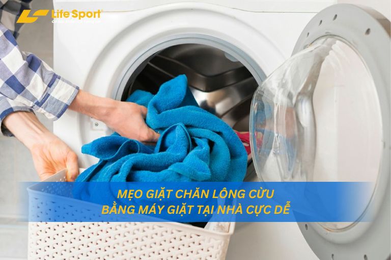 Mẹo Giặt Chăn Lông Cừu Bằng Máy Giặt Tại Nhà Cực Dễ