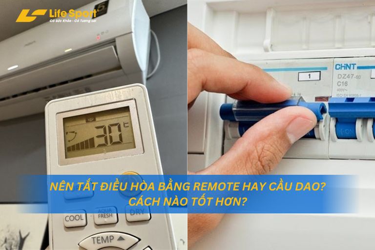 Nên Tắt Điều Hòa Bằng Remote Hay Cầu Dao: Cách Nào Tốt Hơn?