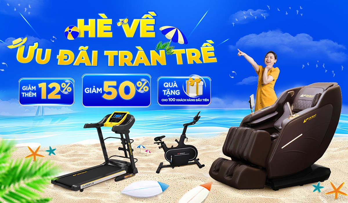Hè Về - Lifesport Ưu Đãi Tràn Trề - Giảm Đến 62%
