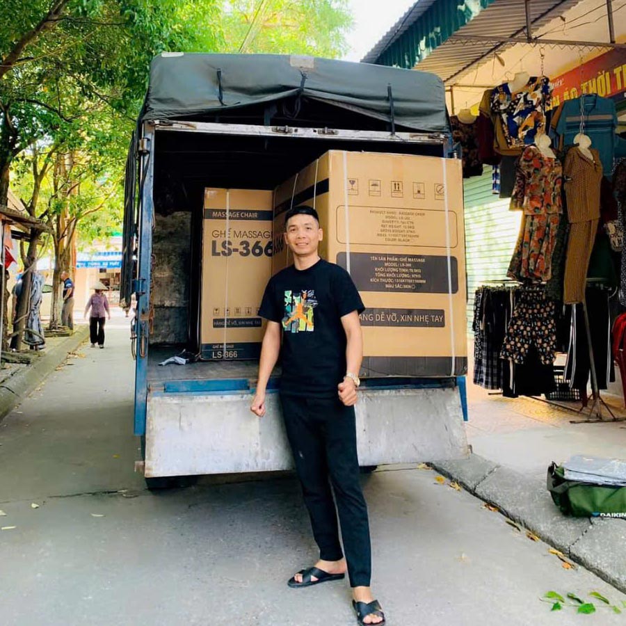 Chị Hương Ở Nha Trang Mua Ghế Massage Lifesport LS-366 