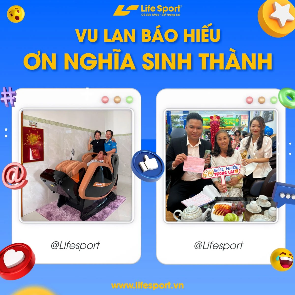 LifeSport sale tưng bừng mừng lễ Vu Lan