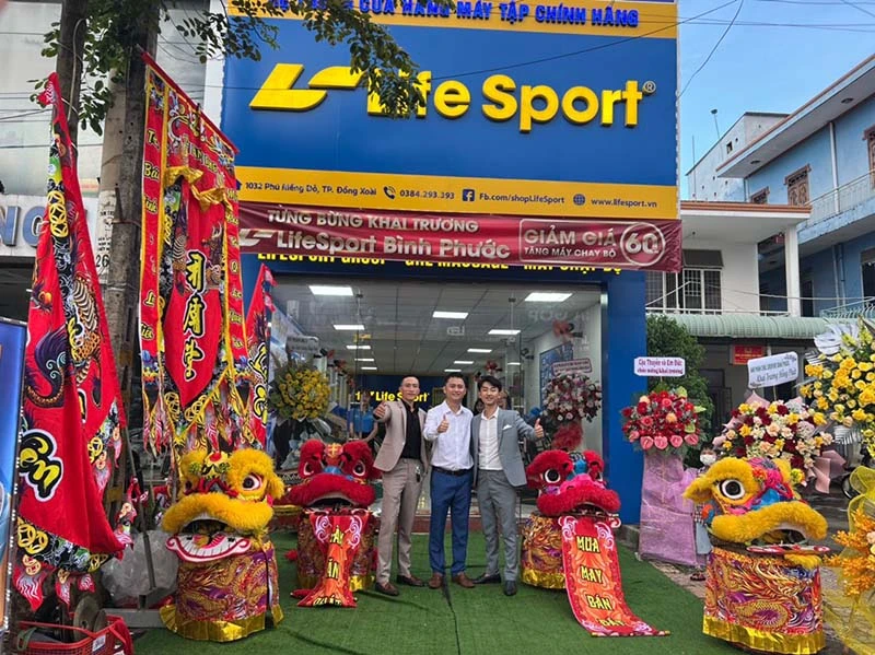 Khai trương cửa hàng lifesport Bình Phước