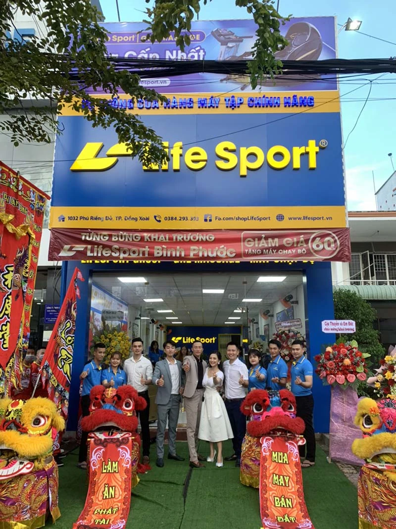 Chào mừng khai trương lifesport Bình Phước