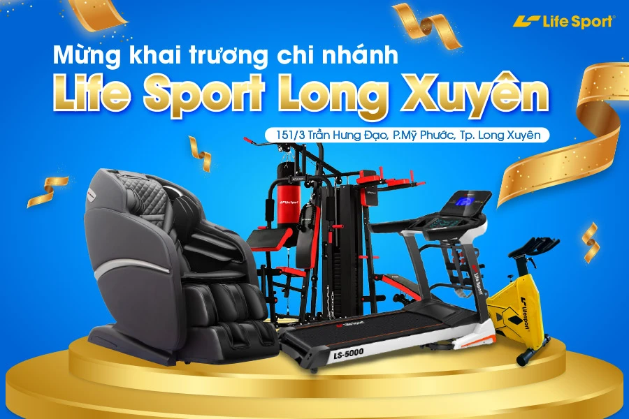 Khai trương chi nhánh Long Xuyên | Lifesport
