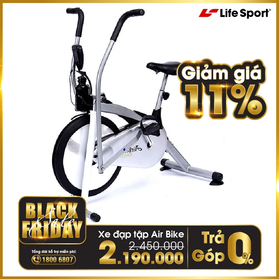 Xe đạp tập Air Bike | Black Friday
