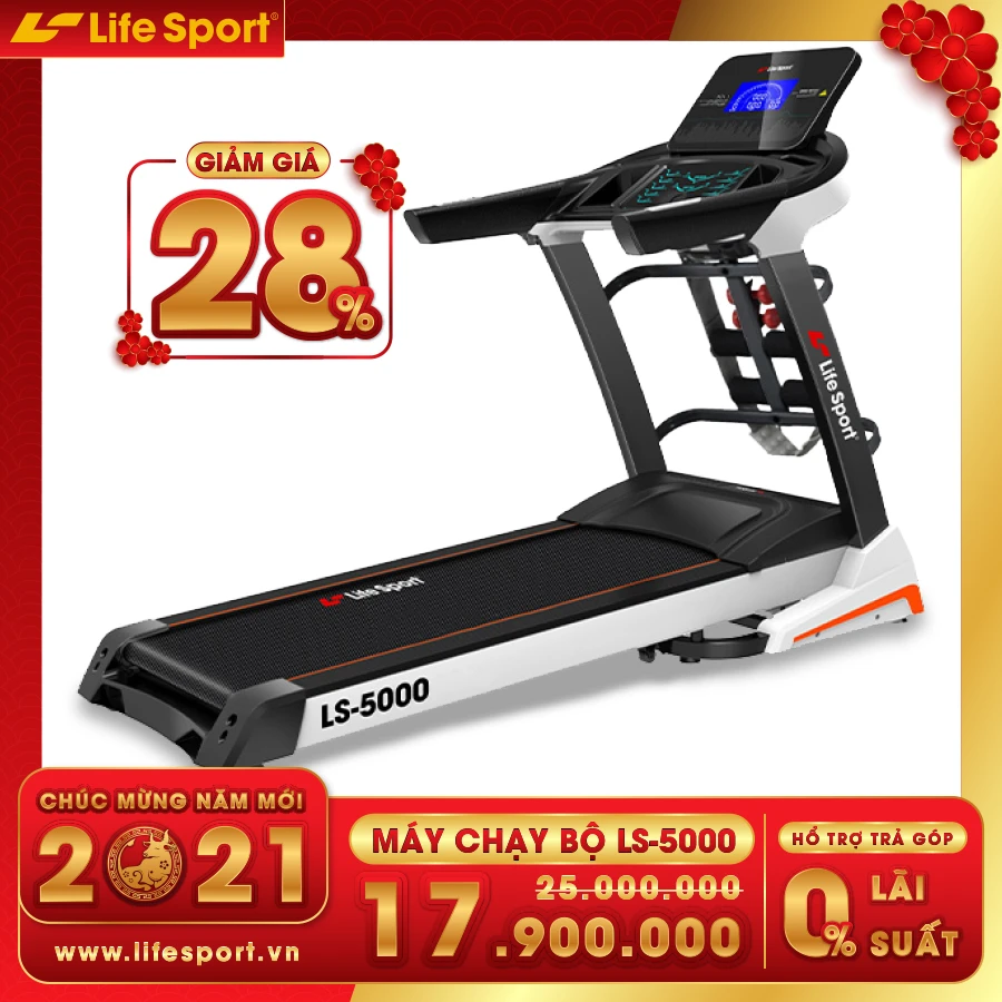 Khuyến mãi Xuân 2021 - Máy chạy bộ LS-5000