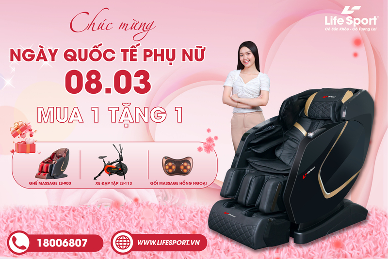 Mừng ngày của nàng - Thêm ngàn ưu đãi  - Mua 1 tặng 1