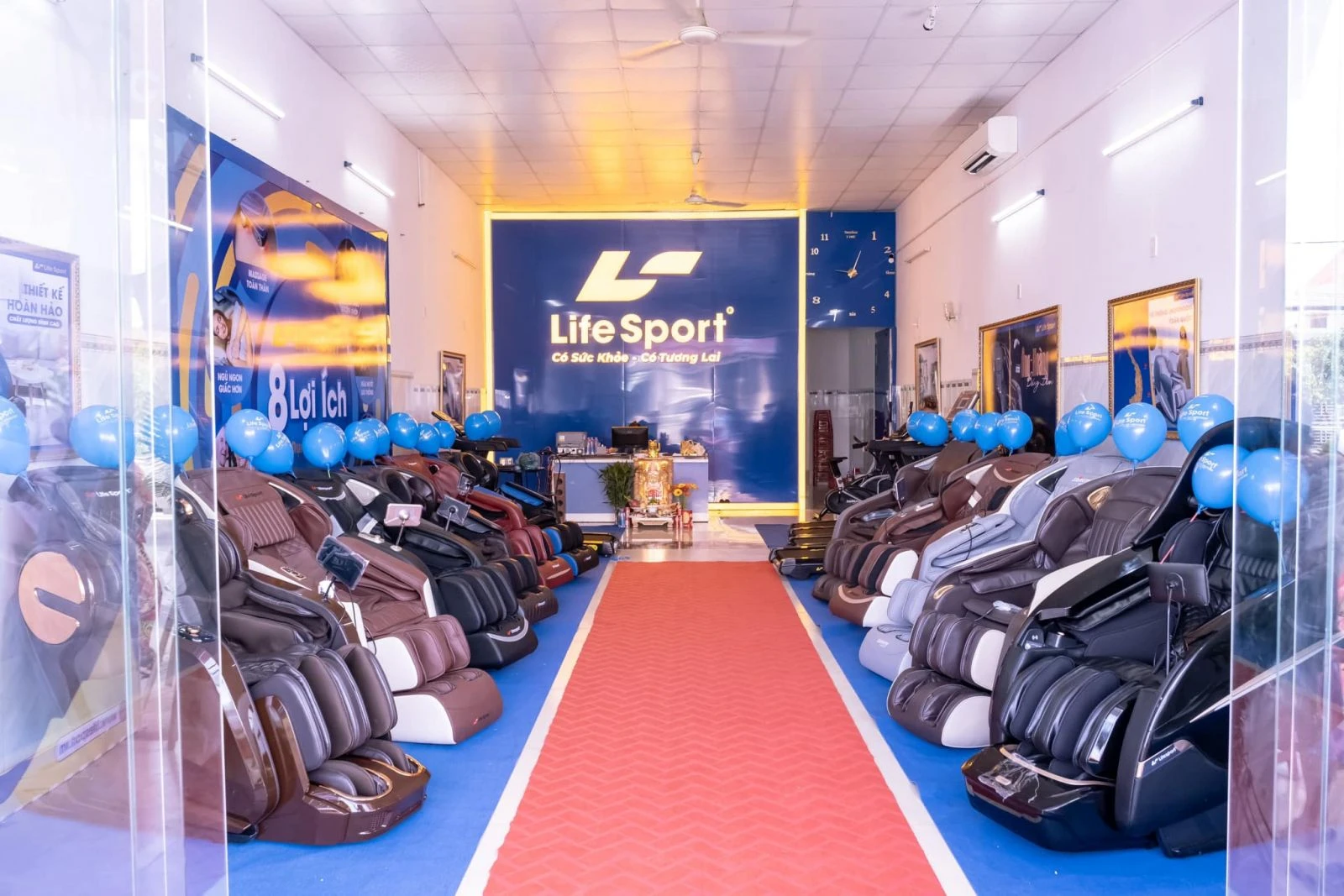 Ghế massage là thiết bị chăm sóc sức khỏe