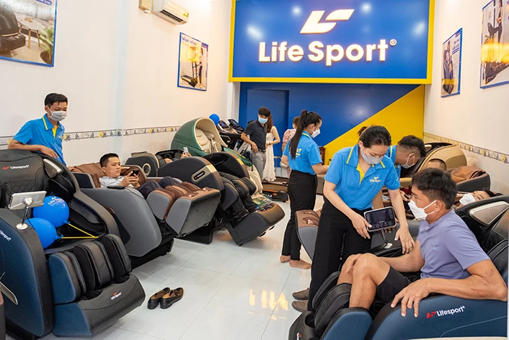 Cửa hàng bán ghế massage Bình Dương chính hãng