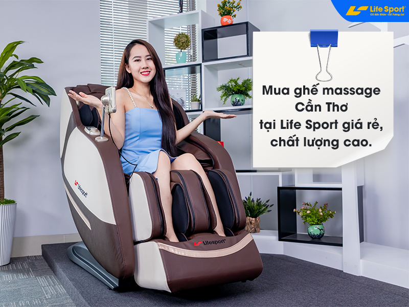 Mua ghế massage Cần Thơ tại LifeSport giá rẻ, chất lượng cao