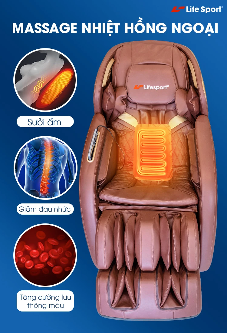 Mua ghế massage Hà Nội giá rẻ | Life Sport