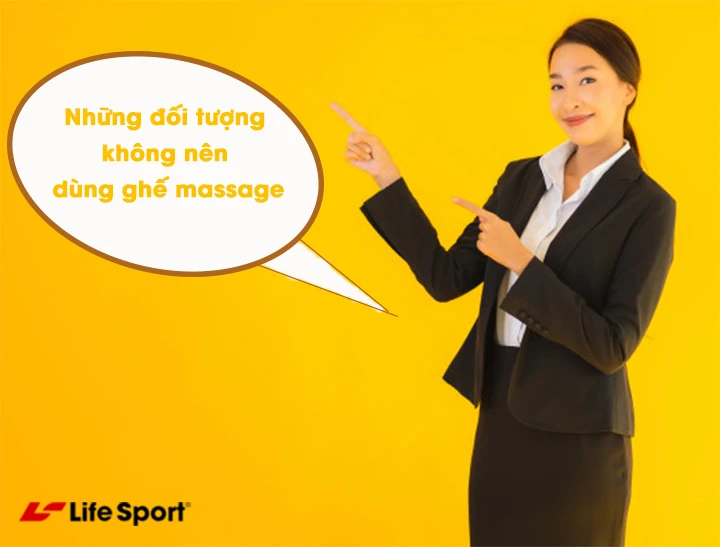 Đối tượng không nên dùng ghế massage | Vĩnh Phúc