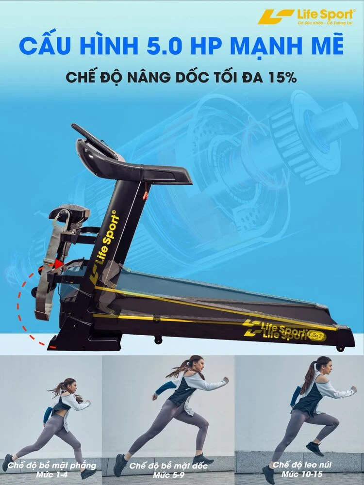 Địa chỉ bán máy chạy bộ tại Thái Nguyên uy tín chất lượng 