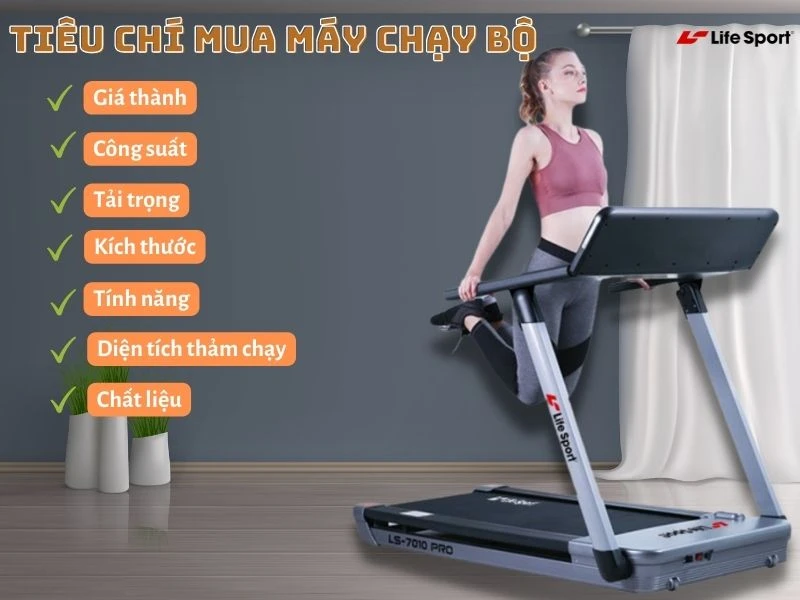 Tiêu chí mua máy chạy bộ ở Huế