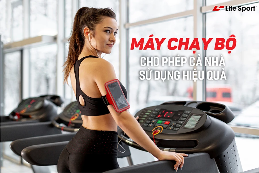 Máy chạy bộ có công suất chạy khác nhau