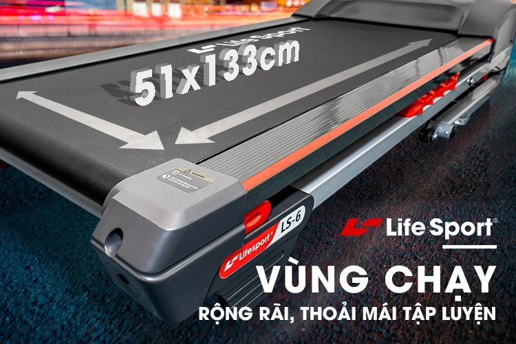 Lựa chọn kích thước băng tải máy chạy bộ rộng rãi