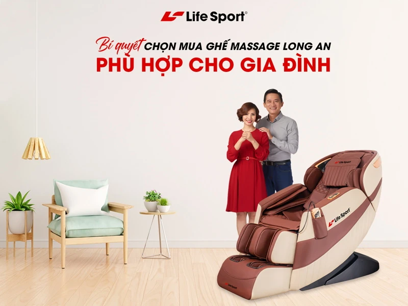 Bí quyết chọn mua ghế massage Long An phù hợp cho gia đình