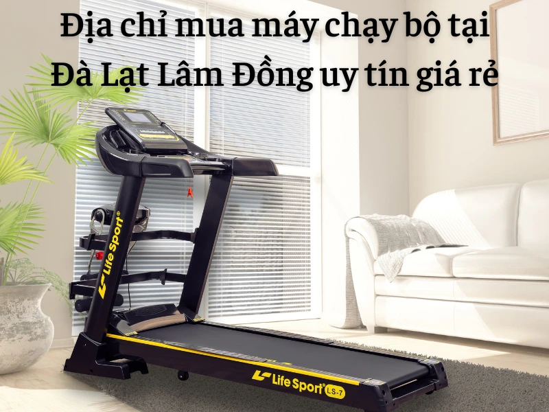 Địa chỉ mua máy chạy bộ tại Đà Lạt Lâm Đồng uy tín giá rẻ