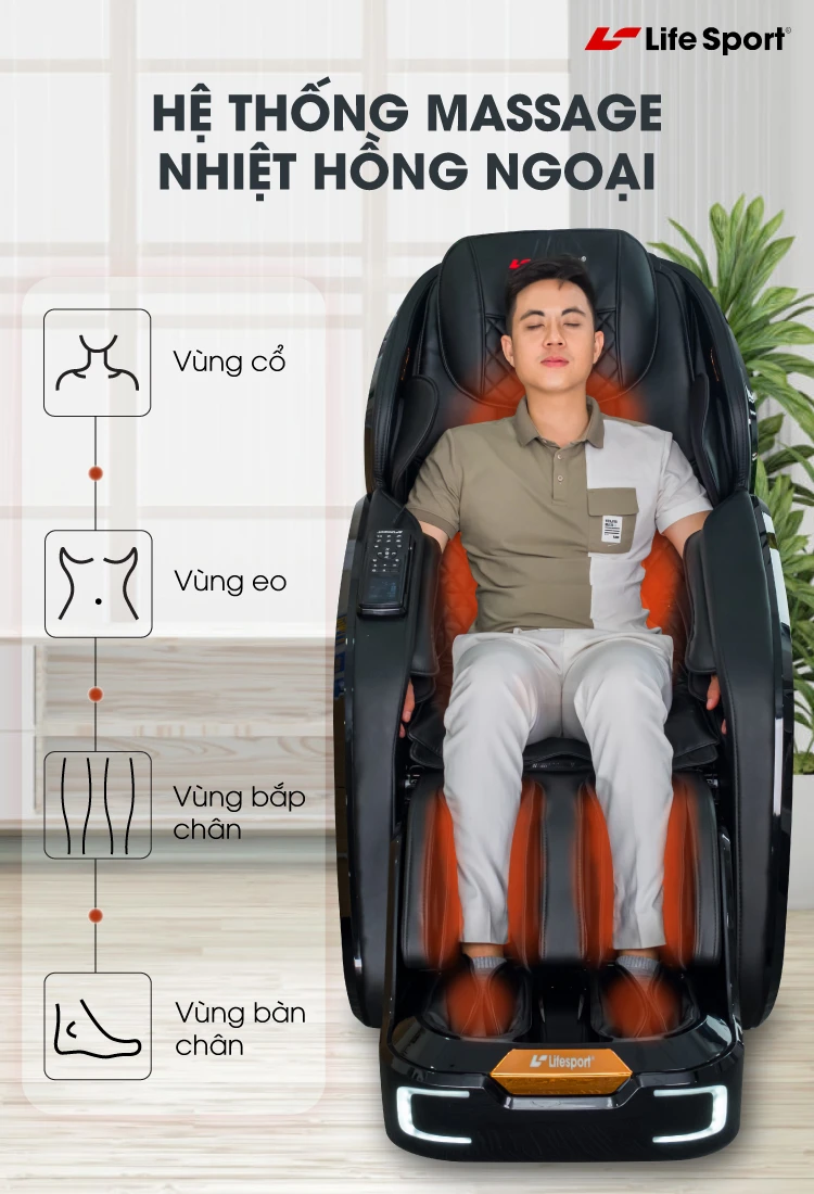 Tính năng của ghế massage