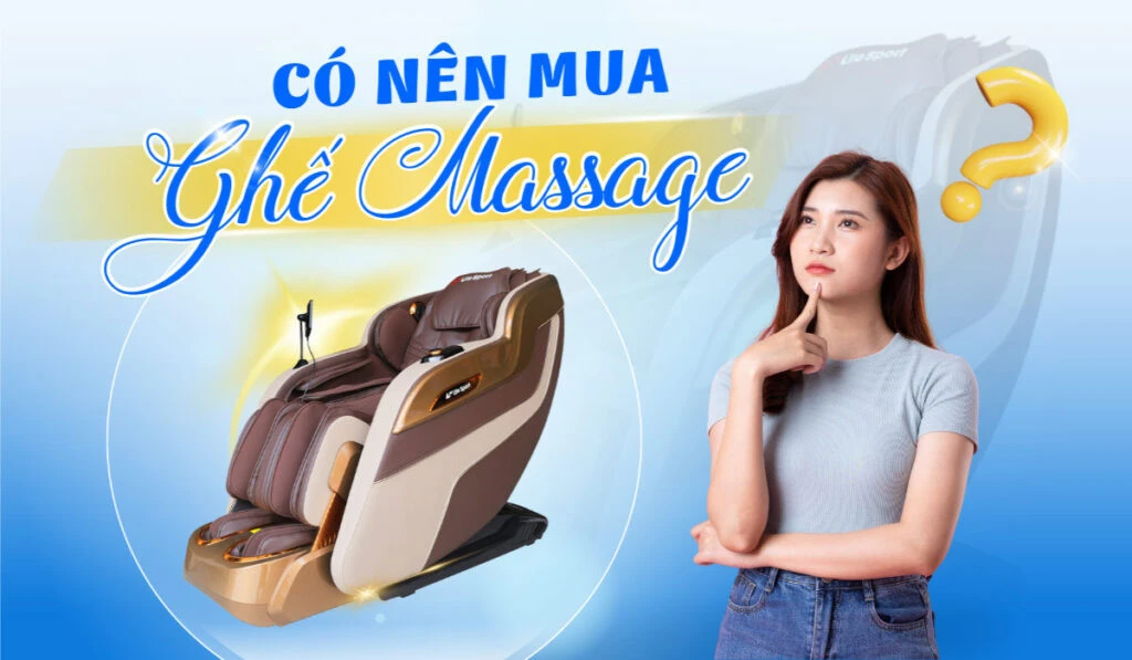 ghế massage có tốt không