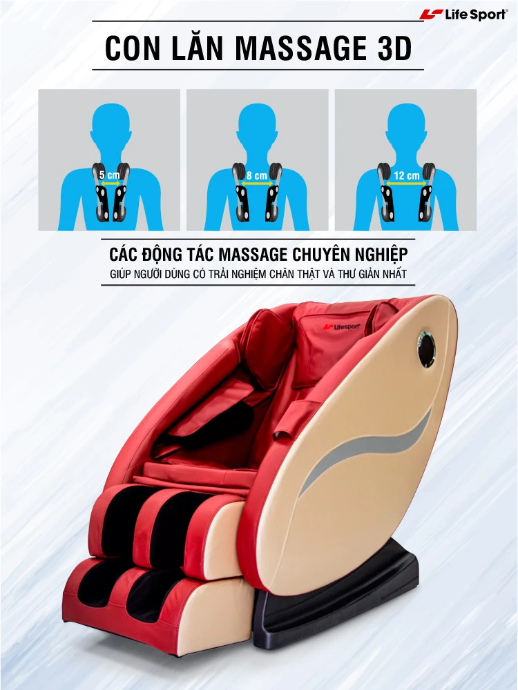 Ghế matxa cải thiện tình trạng giấc ngủ