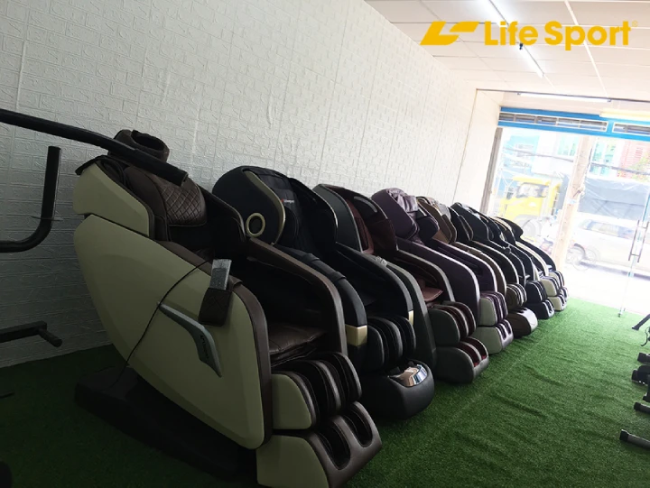 Ghế massage trưng bày