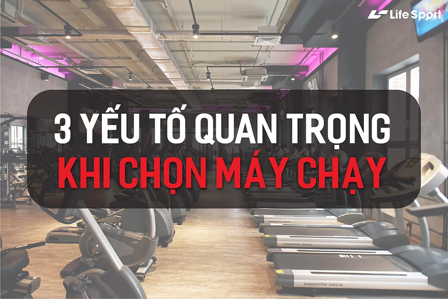 3 Yếu tố quan trọng khi chọn mua máy tập chạy bộ 