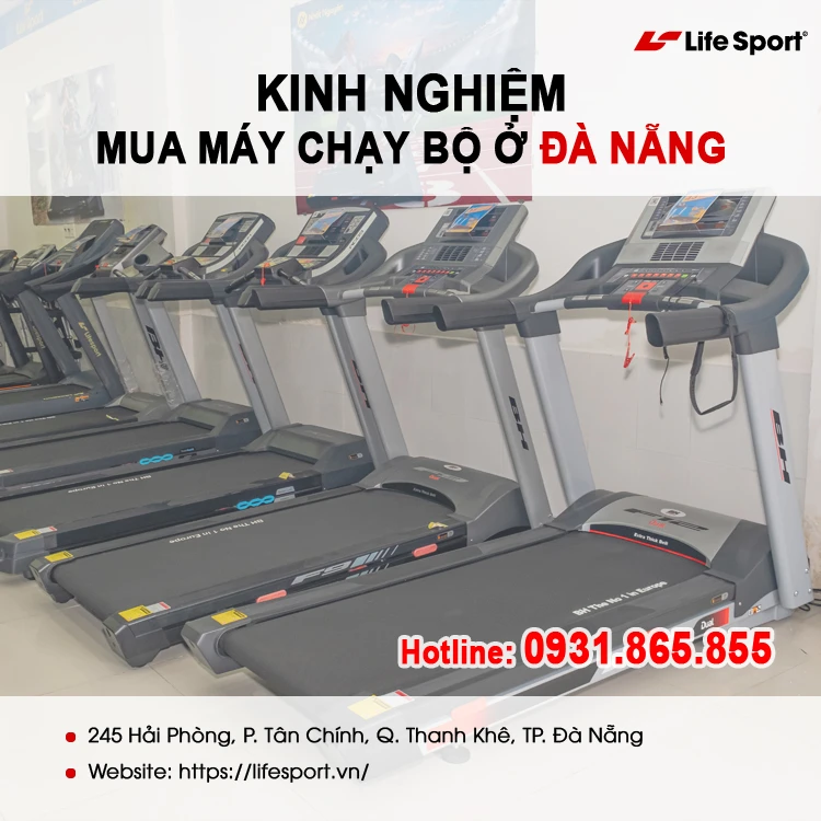 Kinh nghiệm mua máy chạy bộ Đà Nẵng | Góp 0%