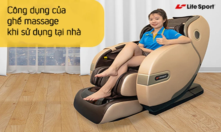 Ghế massage là sản phẩm đem lại giá trị về sức khỏe