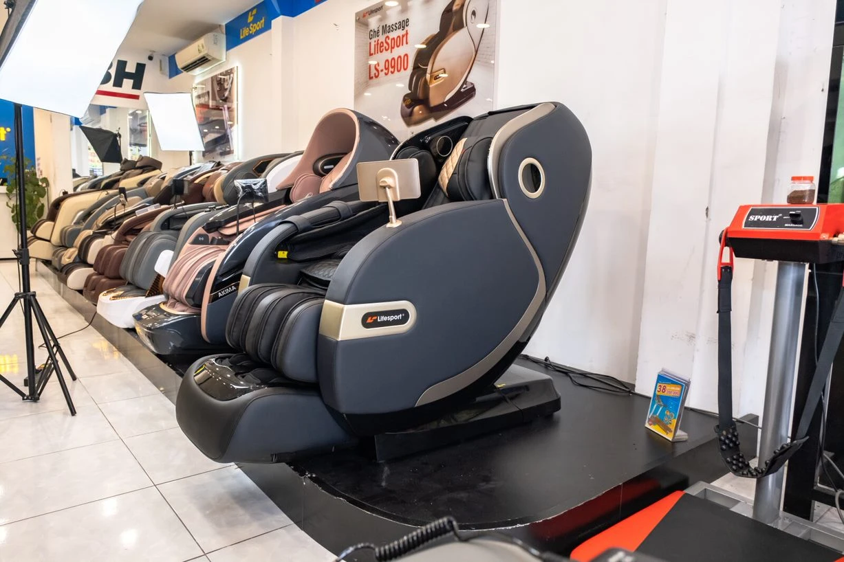 Mua ghế massage Hải Dương theo mẫu mã