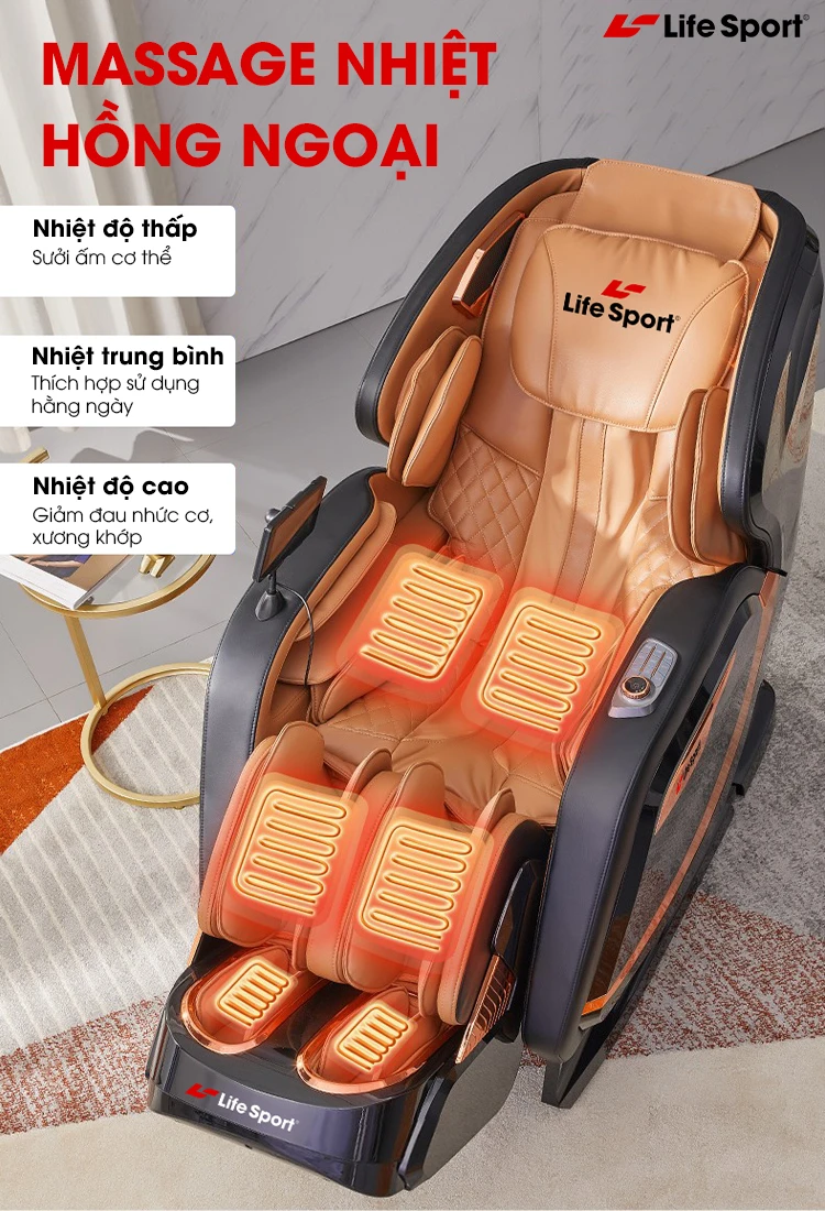 Massage nhiệt hồng ngoại cải tiến