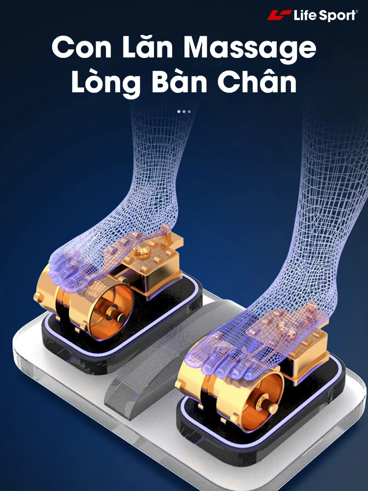 Con lăn bàn chân cải tiến ưu việt