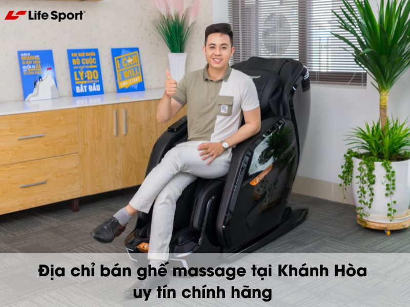 Địa chỉ bán ghế massage tại Khánh Hòa uy tín chính hãng
