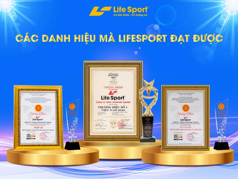 Các danh hiệu Life Sport đã đạt được