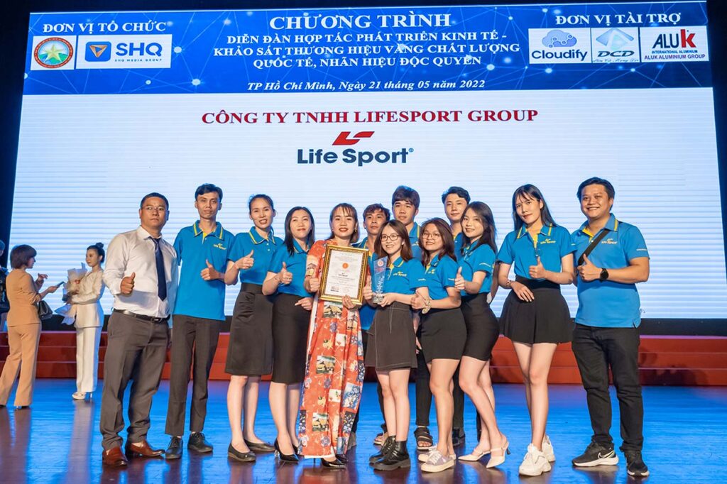 Ghế massage Life Sport Xuất Sắc Đạt Danh Hiệu "Thương Hiệu Số 1 Việt Nam 2022"