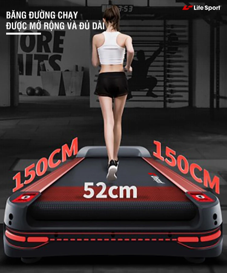 Máy chạy bộ gia đình giúp tăng cường lưu thông máu