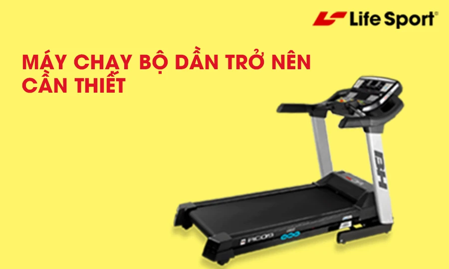 Máy chạy bộ điện dần trở nên quan trọng