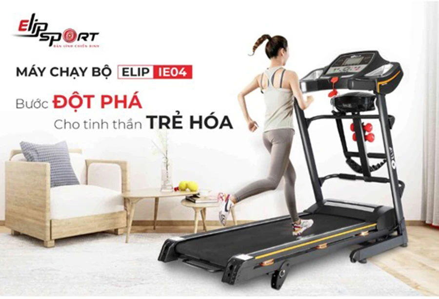 Máy chạy bộ điện Elip